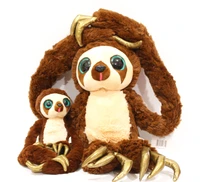 2540cm original the crood primitive man long arm monkey belt plush toy soft stufffed dolls birthday gift for children