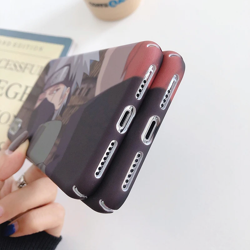 Наруто Какаши японского аниме чехол для телефона iphone 11Pro MAX XS XR XSMAX 6 6s 7 8 plus