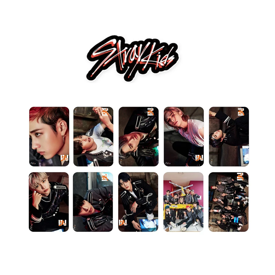 

10 шт./компл. Kpop фотооткрытки для детей, новый альбом Go IN Live Stray Kids Lomo открытки для коллекции поклонников