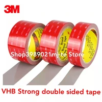 1pcs thickness 0 8mm x 3m car special double sided tape 3m vhb gray strong tape 3m double sided tape home and office decoration