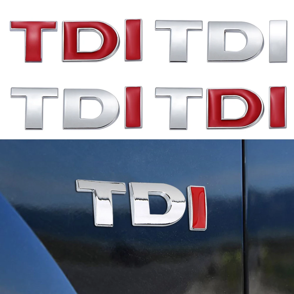 1 шт. 3D металлический TDI клей грузовик Автомобильная наклейка с эмблемой значком