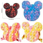 Новый большой размер Push-поп гигантский с играми красочные фиджеты игрушки простой диммер Антистресс игрушка Веселая семейная настольная игра попки