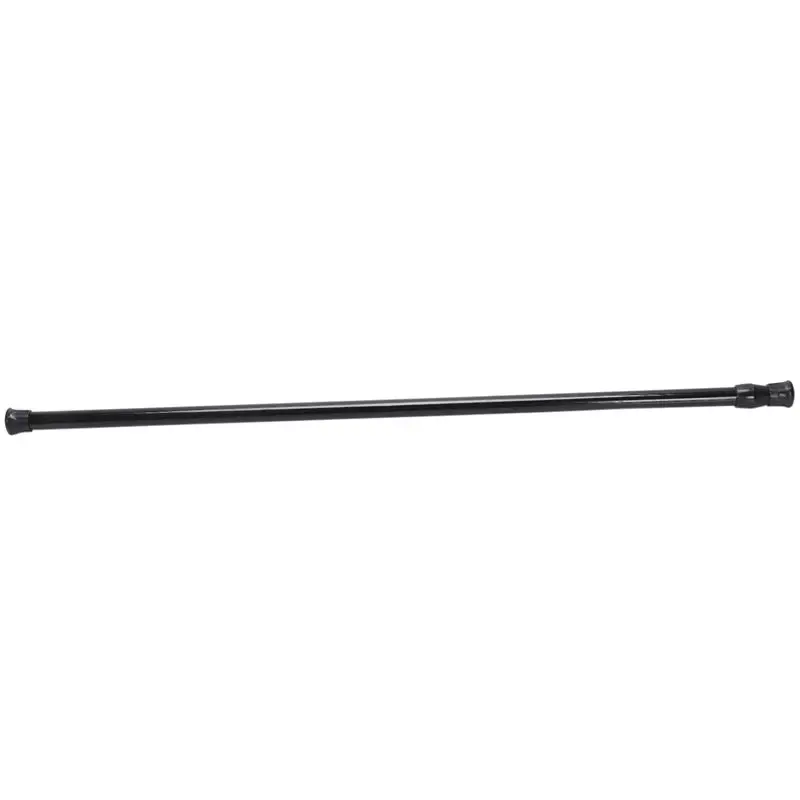 Extendable Telescopic Spring Loaded Net Voile Tension Curtain Rail Pole Rods 70~120cm Black | Дом и сад