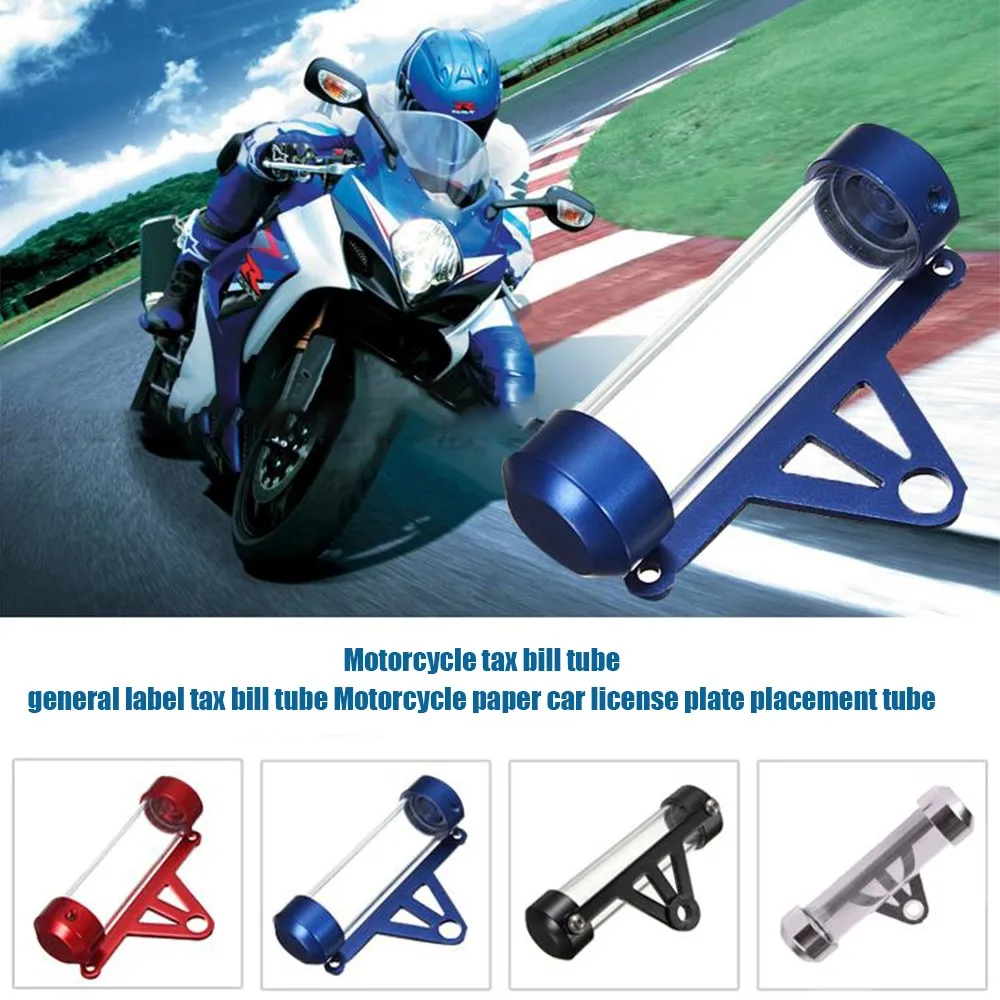 Универсальный налог на мотоцикл водонепроницаемый безопасный квитанция бумага