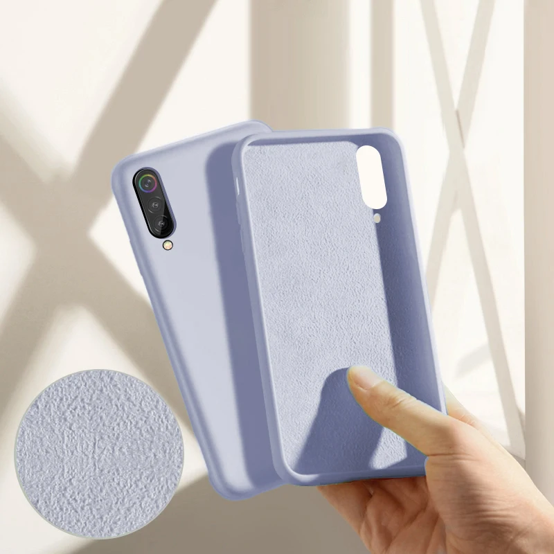 Жидкий силиконовый чехол для Xiaomi redmi Note 8 Pro 8T резиновый мягкий Redmi 6 7A Mi A3 CC9 9T