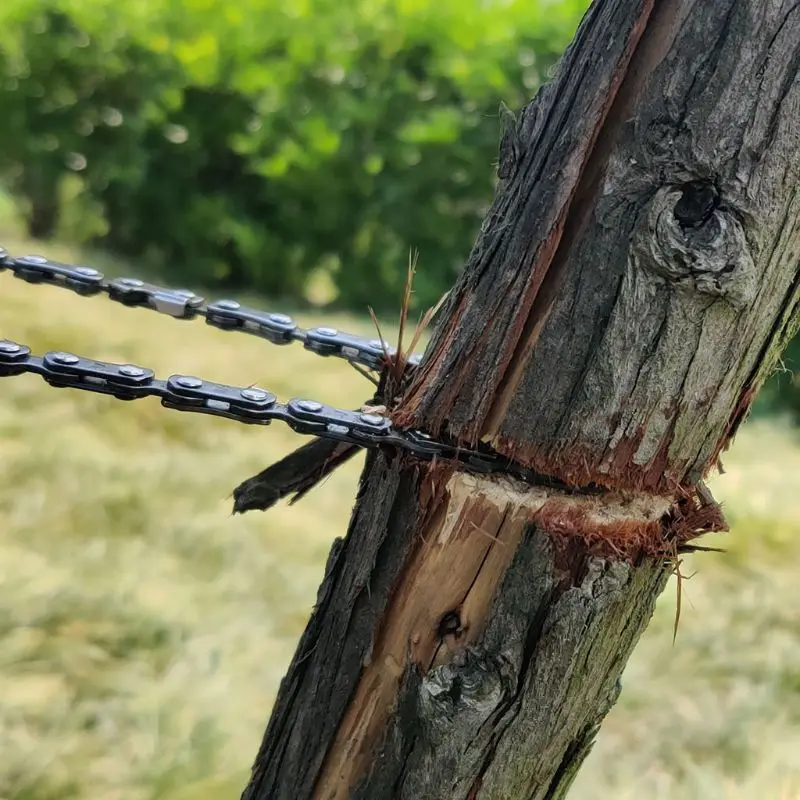 

Braided Handle Portable Survival Chainsaw Emergency Pouch Garden Outdoor Camping Dropshipping