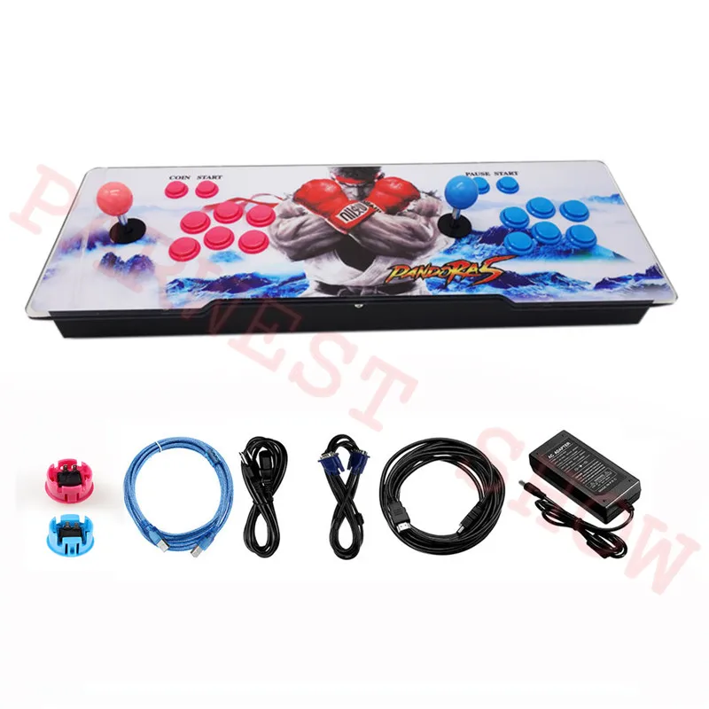 3D Pandora 2448 в 1 аркадная игровая консоль Figthing Stick с кнопкой 2500 В 1 печатная плата для 2 игроков домашняя аркадная машина