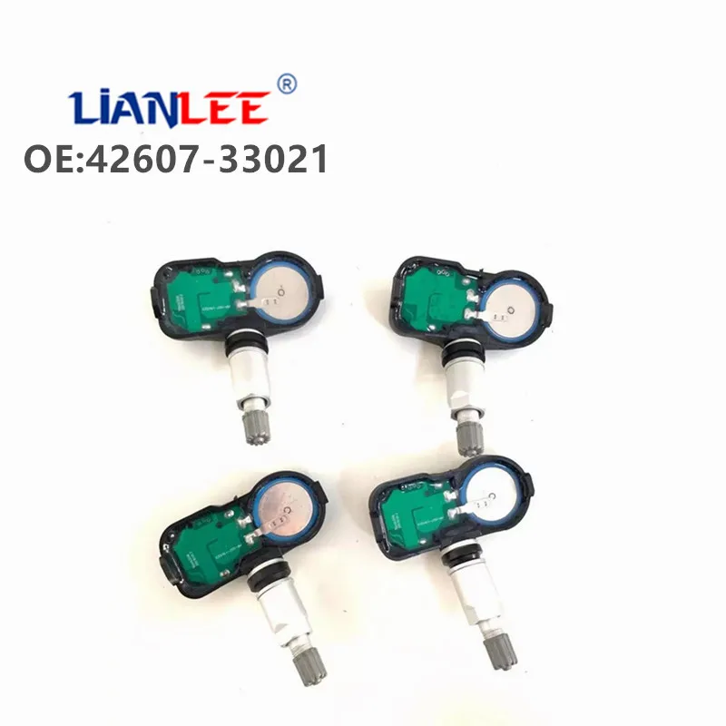 Датчик давления в шинах 315 МГц 4 шт. 42607-06011 42607-33021 42607-33011 для Lexus LS460L LS600hL LX570 RX350 RX400h