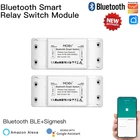 Релейный модуль Tuya Bluetooth Smart Switch, одноточечный пульт дистанционного управления Sigmesh, беспроводной пульт дистанционного управления с Alexa Google Home