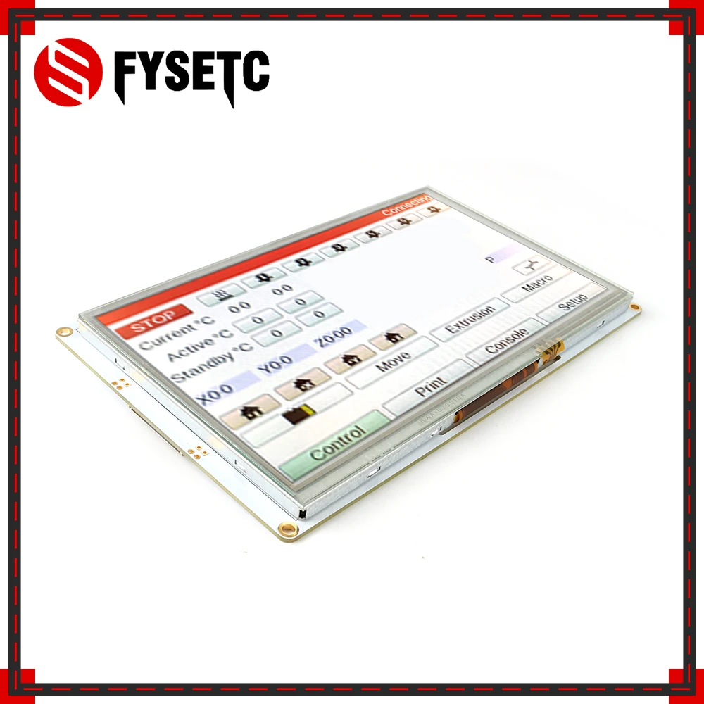 : FYSETC 7 'ƍ дюймов PanelDue 7i интегрированный Paneldue Цвет сенсорный Экран контроллеры