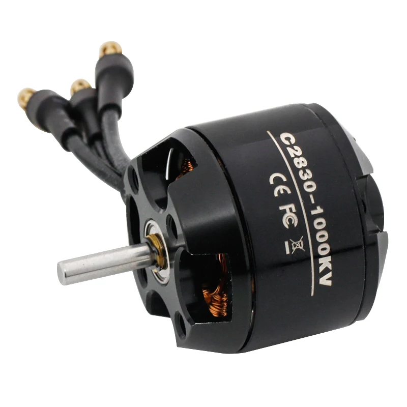 C2212/C2830 kV1000 3 мм вал с внешним ротором бесщеточный двигатель для радиоуправляемого