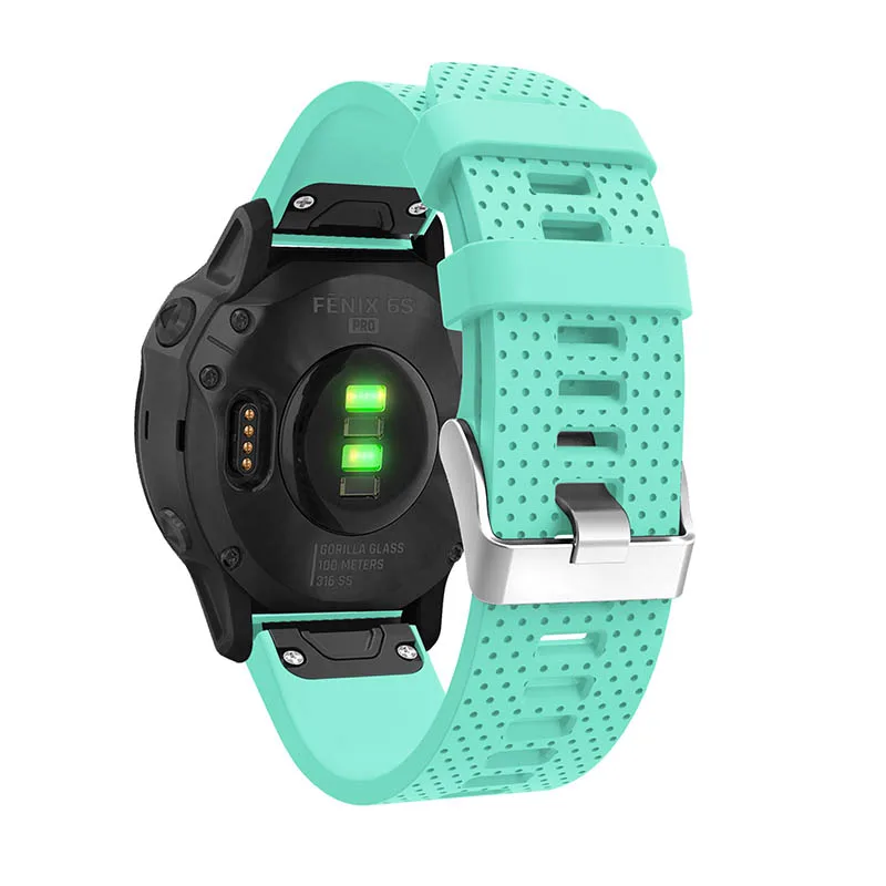 20 22 26 мм для Garmin Fenix 6S 6 6X Pro 5S 5 5X Plus удобный силиконовый ремешок смарт-аксессуары быстросъемный ремешок для часов