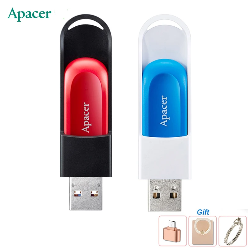 USB флеш накопитель Apacer AH23A 64 ГБ 32 16 ГБ|USB флэш-накопители| |