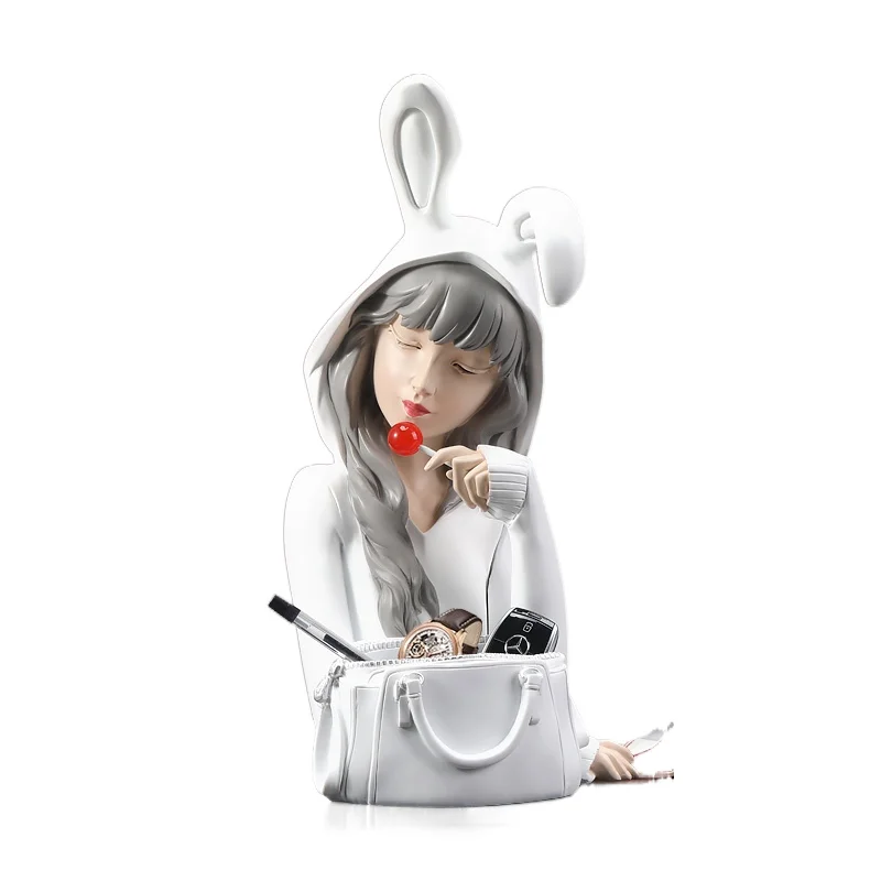 

Cy Light Luxury Girl Decoration Nordic Living Room Entrance and Wine Cabinet Home Decoration Wedding Wedding Birthday Gift