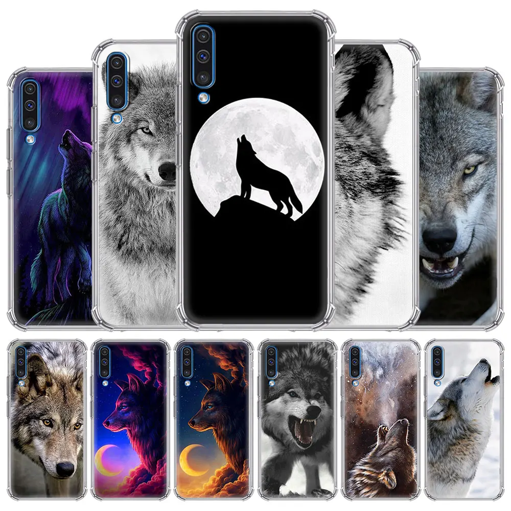 

Wolf Top Design Case for Samsung Galaxy A51 A71 5G A21s A31 M31 A41 M51 A11 A21 A91 M31s A01 M11 Cover Airbag Soft Phone Coque