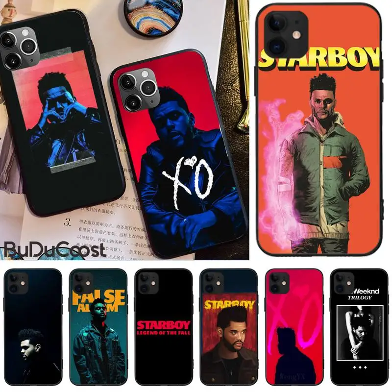 Slok The Weeknd Starboy поп звезда телефон чехол для iphone 12 pro max 11 XS MAX 8 7 6 6S Plus X 5S SE 2020 XR