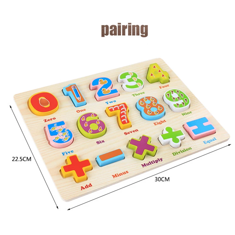 Детская деревянная доска пазл для рисования Монтессори|Монтессори| |