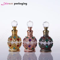 15ml glass antique perfume bottle empty doterra essential oil vial with dropper cosmetic container craft decoration gift