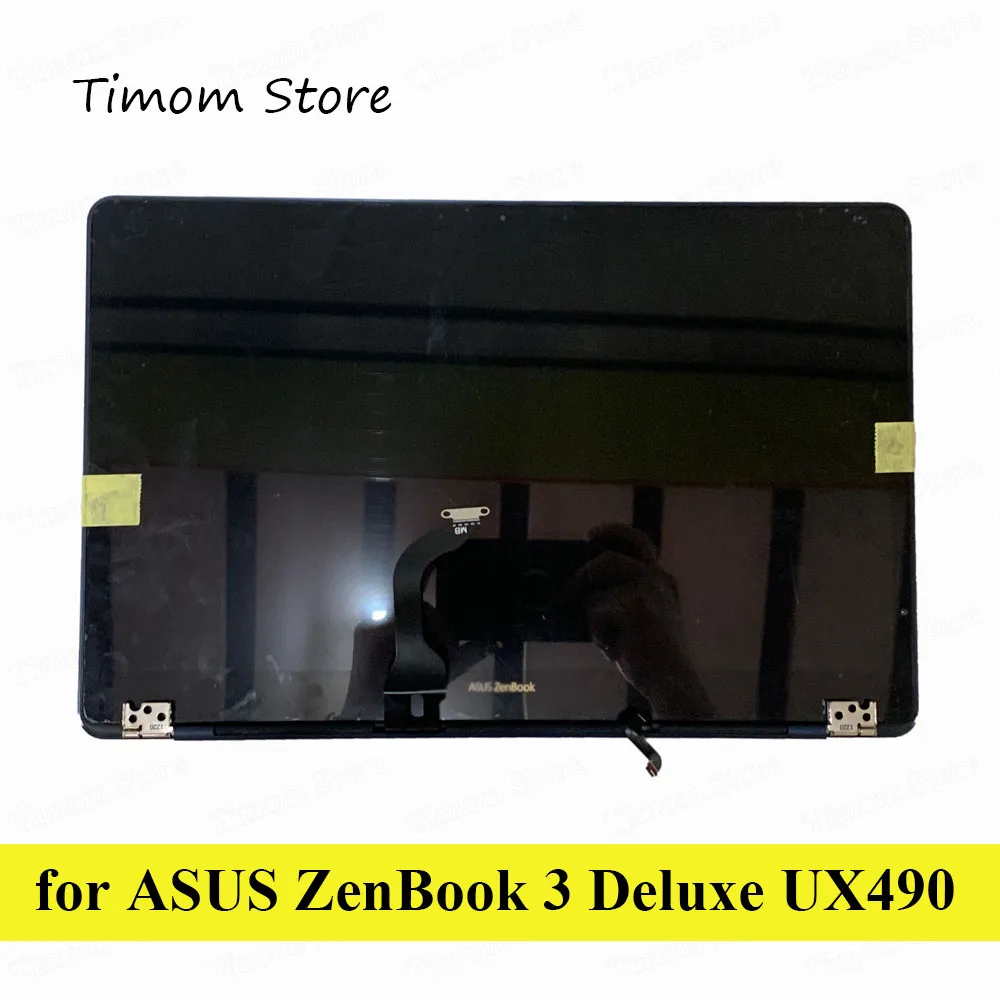 UX490 для ноутбука ASUS Zenbook 3 Deluxe UX490UA UX490U FHD1920 * 1080 14 0 Полный ЖК-экран в сборе рамка