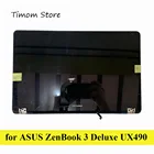 UX490 для ноутбука ASUS Zenbook 3 Deluxe UX490UA UX490U UX490U FHD1920 * 1080 14,0 Полный ЖК-экран в сборе рамка верхняя часть