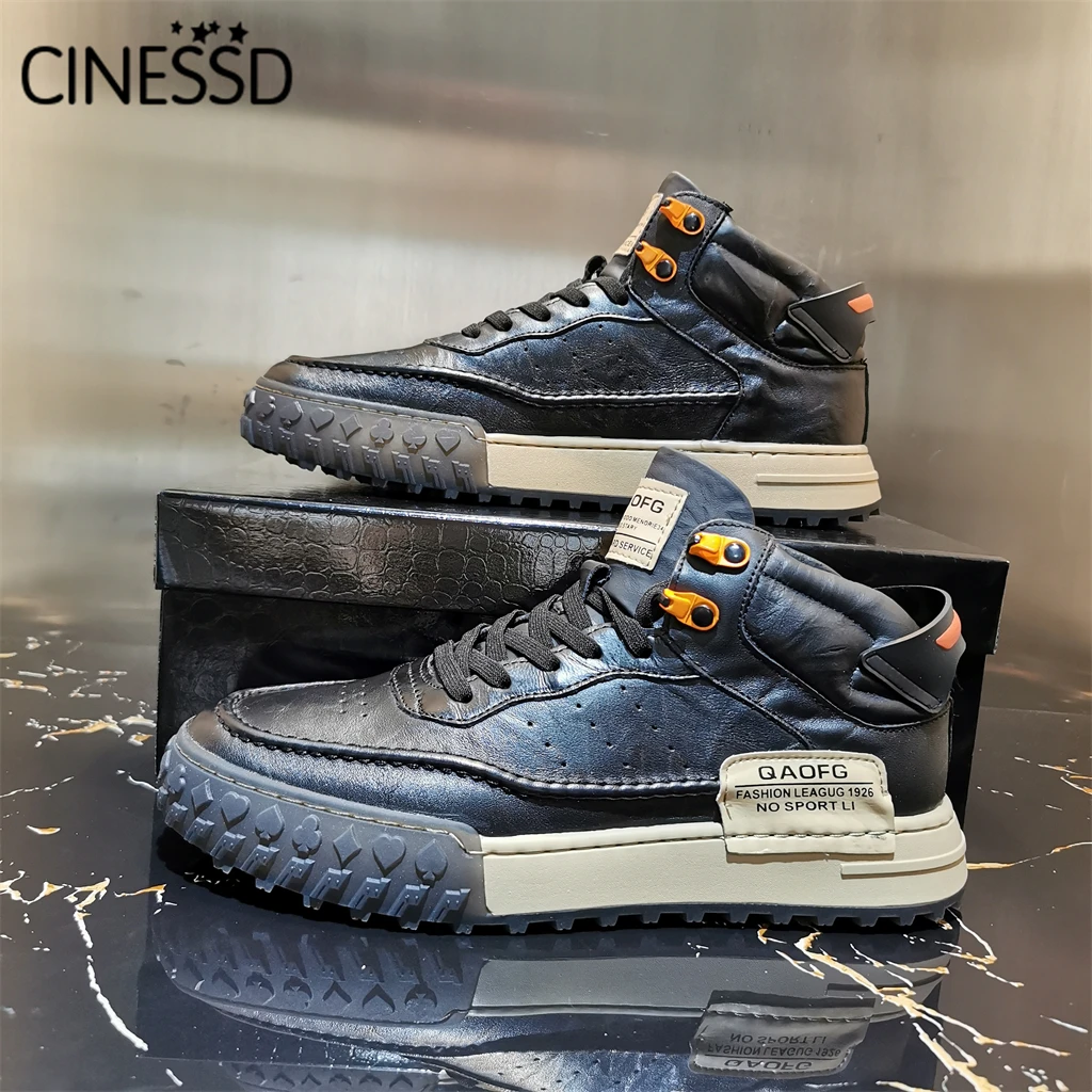 Кроссовки мужские из дышащего материала повседневная обувь классические