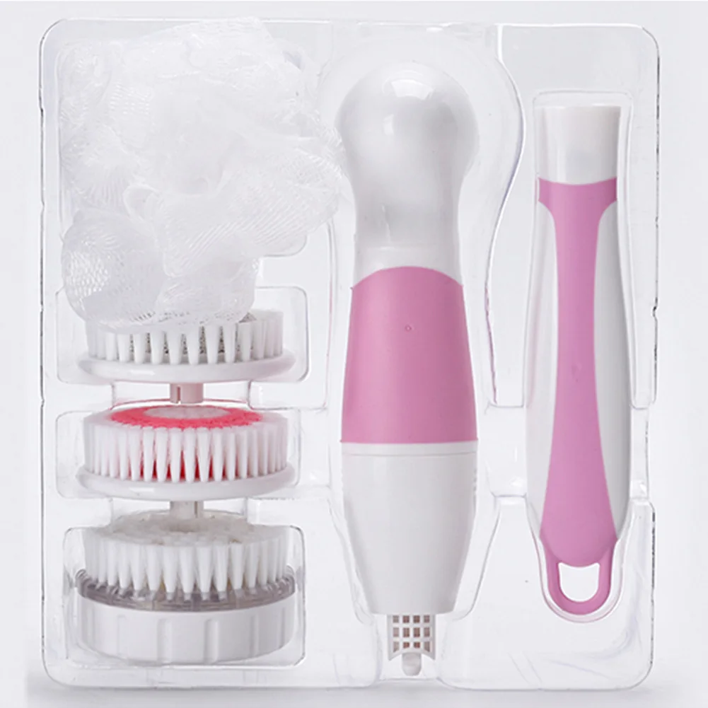 

Electric Massage Bath Brush Back Scrubber for Shower Waterproof Body Brush with Long Handle Multi-functional Brush Fast Delivery