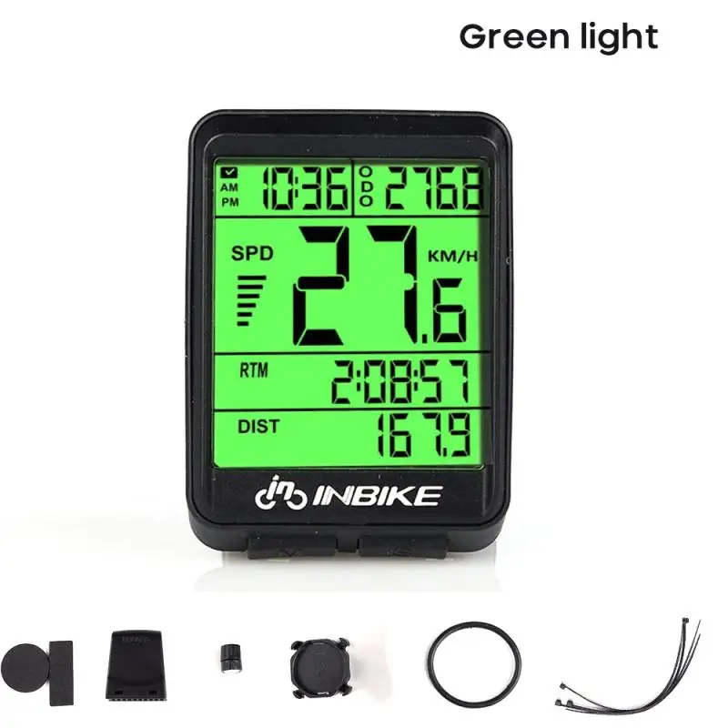 

2.1inch Bicycle Computer MTB Cycling Odometer Speedometer Bike Wireless And Wired Stopwatch Multifunction LED Backlight