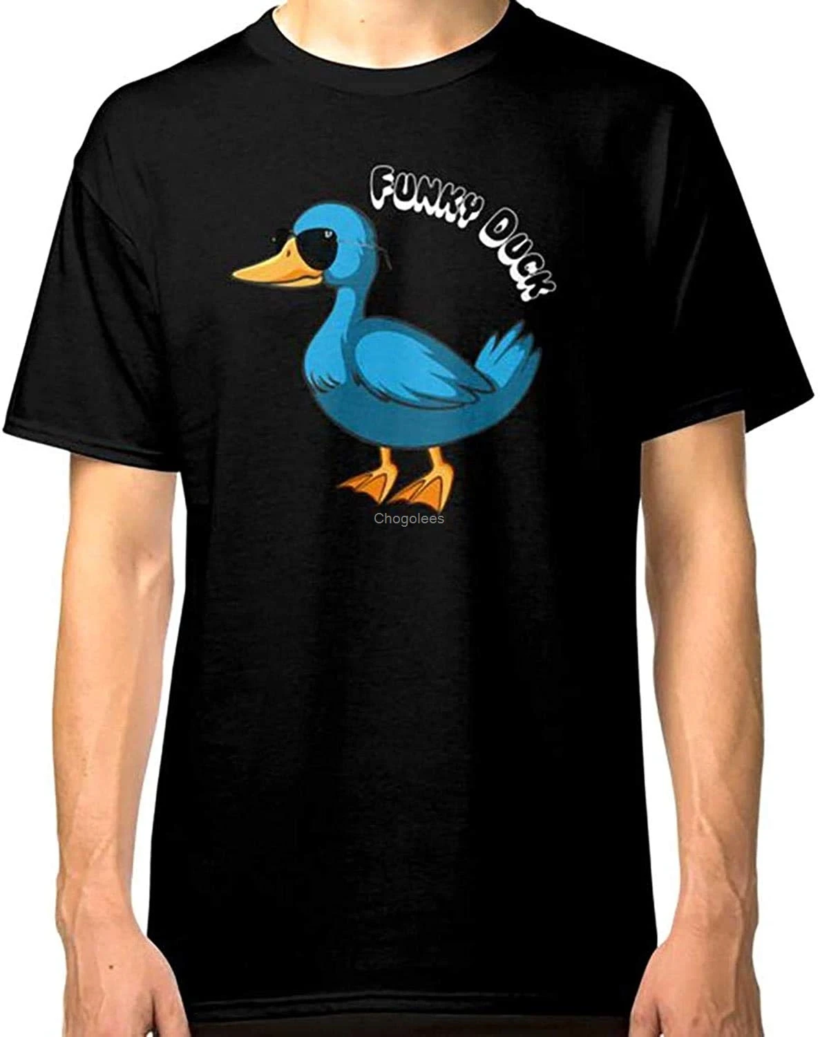 Классическая черная рубашка с изображением утки футболка Dmn10 дешевая логотипом