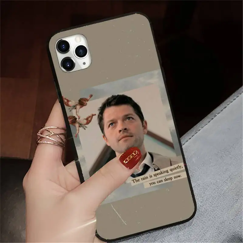 

SAM DEAN CASTIEL WINCHESTER Phone Case for iPhone 11 12 pro XS MAX 8 7 6 6S Plus X 5S SE 2020 XR