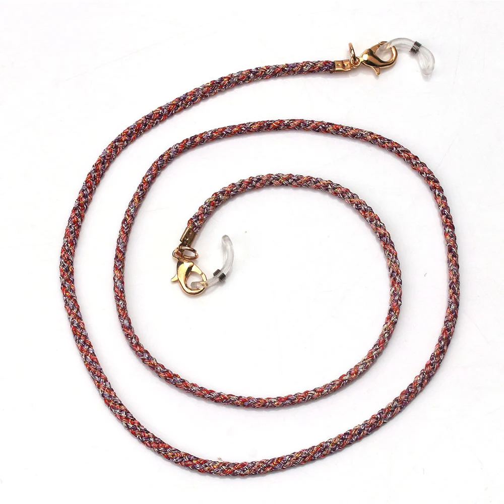 

1 PC Mask Holder Strap Anti-lost Eyeglass Chains Face Mask Hanging Lanyard with Clips for Men Women Boys Girls Kids