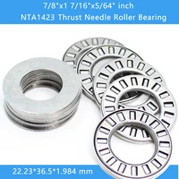 nta1423 tra inch thrust needle roller bearing with two tra1423 washers 22 2336 51 984 mm 5pcs tc1423 nta 1423 bearings