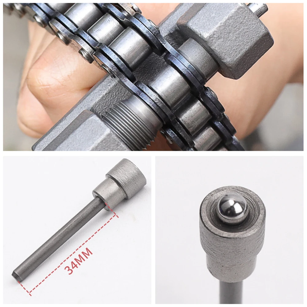 

Universal Motorcycle Chain Cutter Rivet Breaker Cutter Remover Puller Tool Motorcycle Equipments for Bicycle Tricycle
