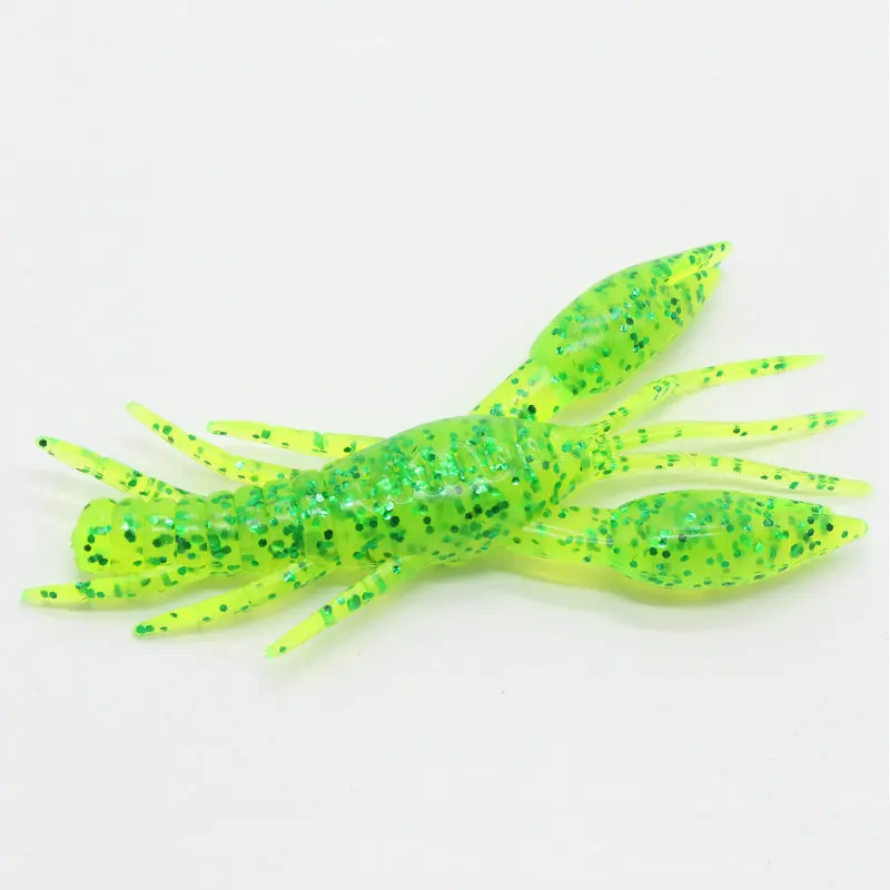 Мягкая силиконовая рыболовная приманка в виде креветки 1-4 шт./лот 7 5 см г