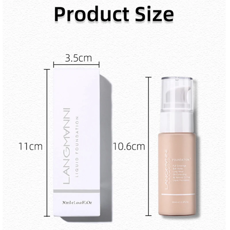 Крем для макияжа лица длительное покрытие основа Водонепроницаемый