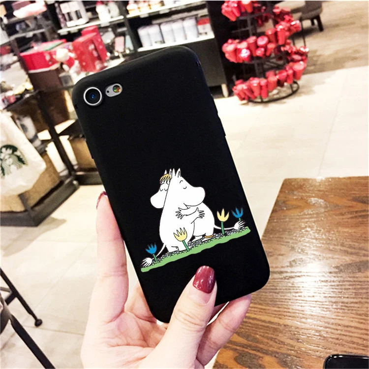 Cute Moomin TPU candy Soft Phone Case For huawei p30 pro p30 lite p20 pro p10 mate 20 p10 lite honor 9 lite