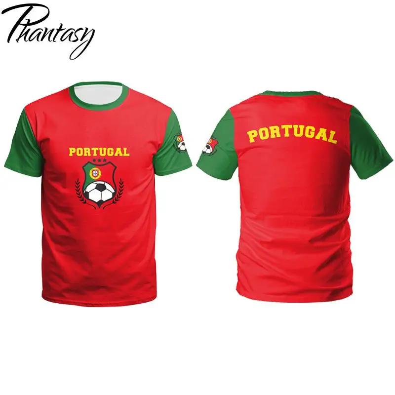 فانتاسي البرتغال يوروكوب 2021 قمصان كرة القدم نادي فريق الرياضة تي شيرت PT الطباعة تي شيرت البطولة الأوروبية