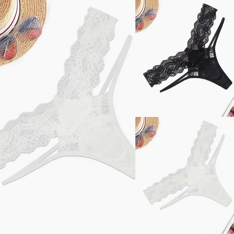 S-3XL женские кружевные Трусики-стринги с бантом мягкие удобные в подарок | Женская