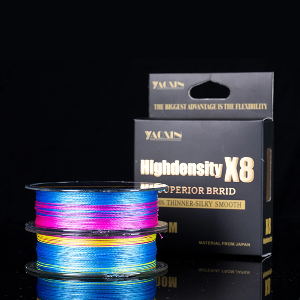 

New Braided Fishing Line 150M 350M 550M 8 Strands Strong PE Fishing Line Speckle Multifilament Durable Fishing Line