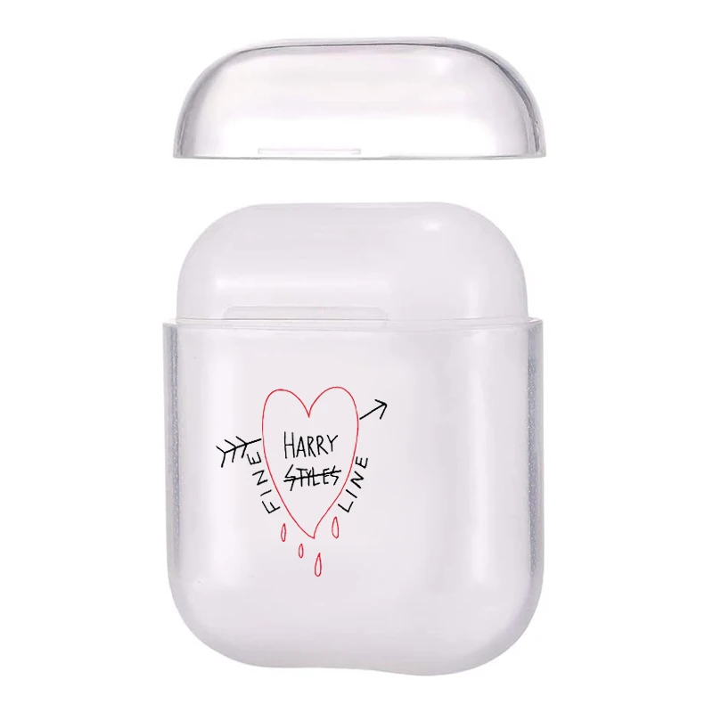 Модный чехол для наушников Harry Styles Fine Line Love Clear Airpods Pro мягкий силиконовый