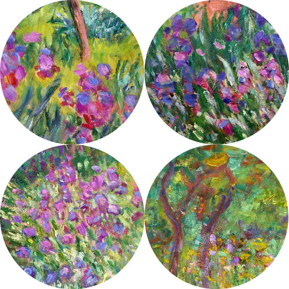 Claude Monet Impressionist Canvas Art Wall Paintings Reproductions Flowers In The Garden Posters And Prints For Living Room | Дом и сад