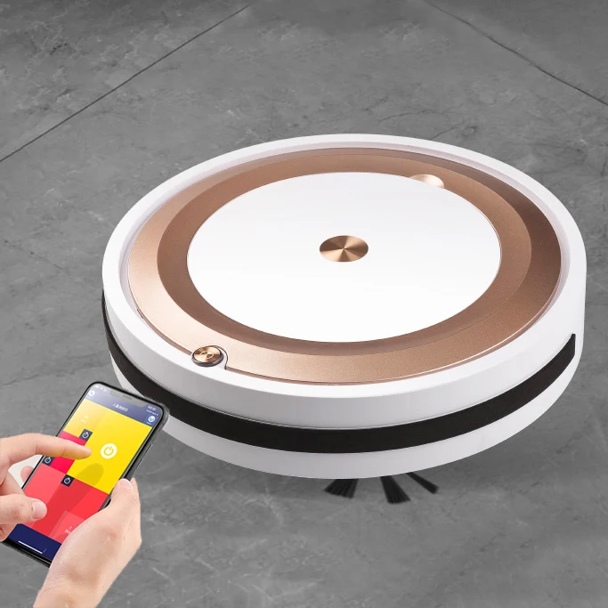 Автоматический робот пылесос с помощью приложения дистанционного Управление
