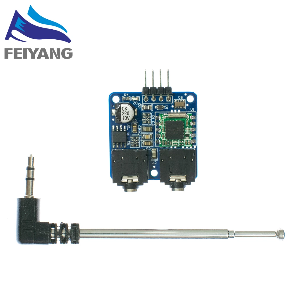 1 шт. TEA5767 FM стерео радио модуль для Arduino 76 108 МГц с бесплатным кабелем Антенна в