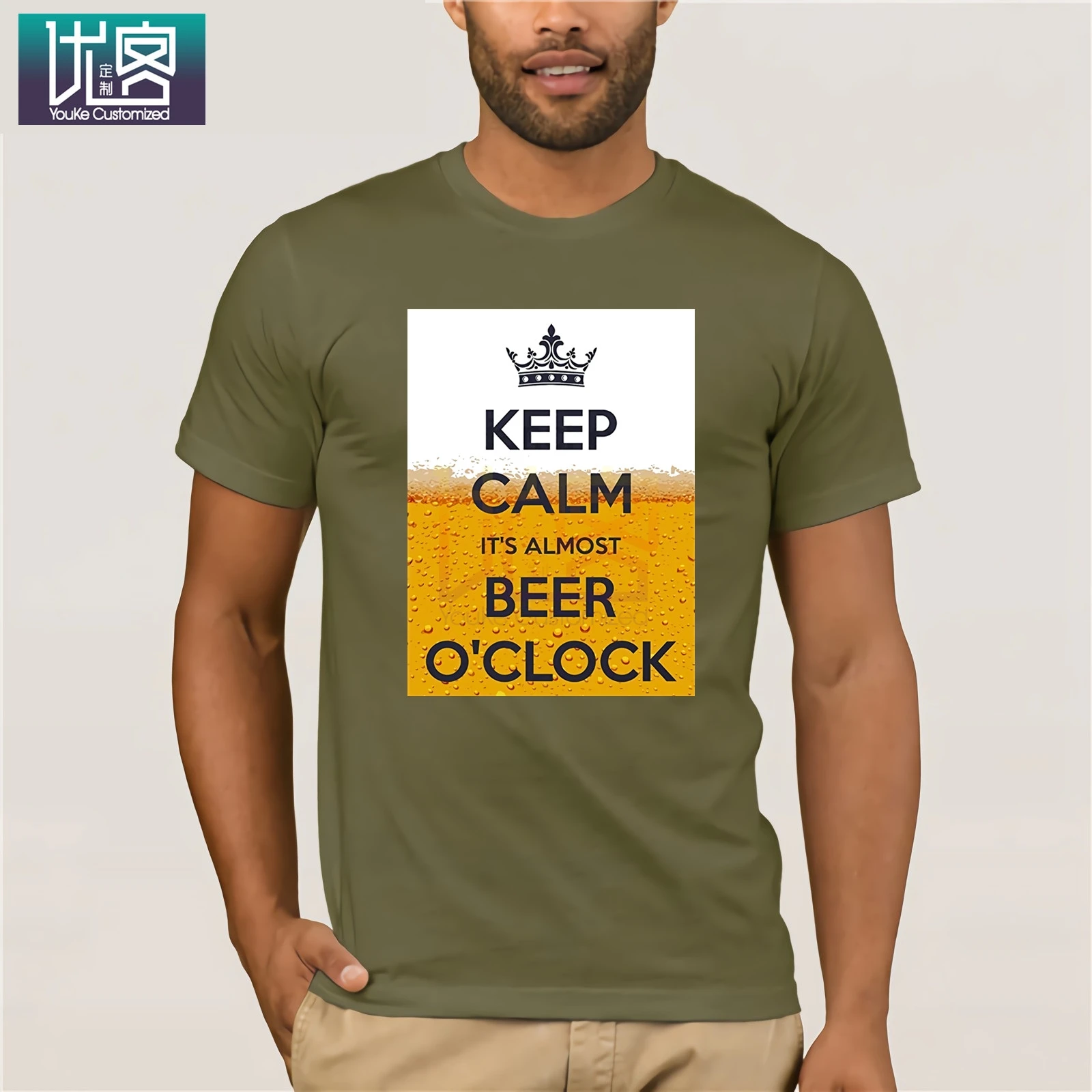 Мужская Повседневная Футболка Keep Calm футболка в стиле хип хоп с надписью Masks