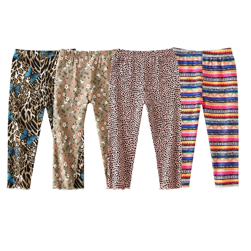 

Kids Pants Printed Legging Girls Trousers Leggings for Girls Legging Elasticity Breathable Soft Print Baby Girls Leggings