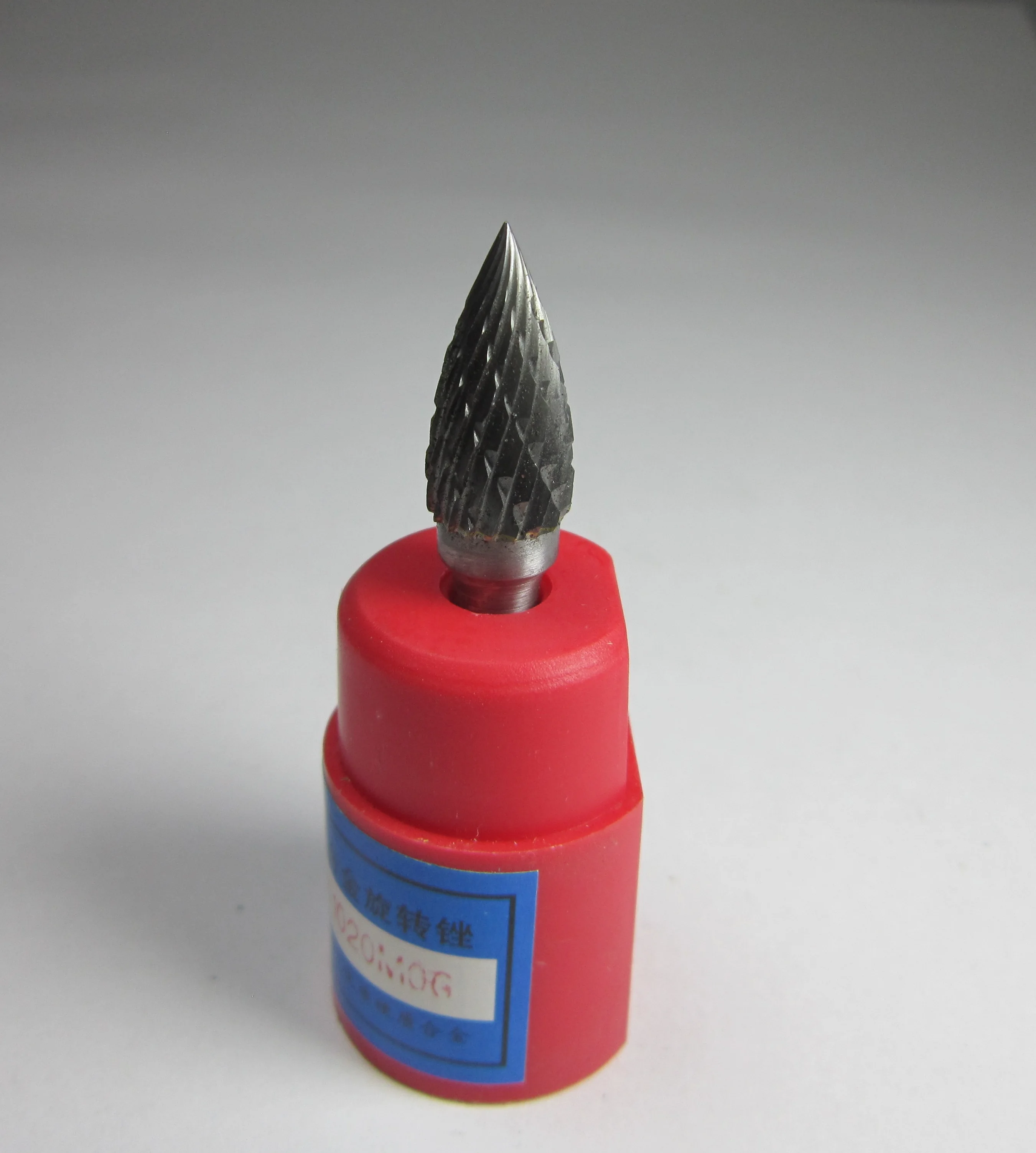 Твердосплавные роторные напильники с двумя зубьями головка 10 мм хвостовик 6 х10