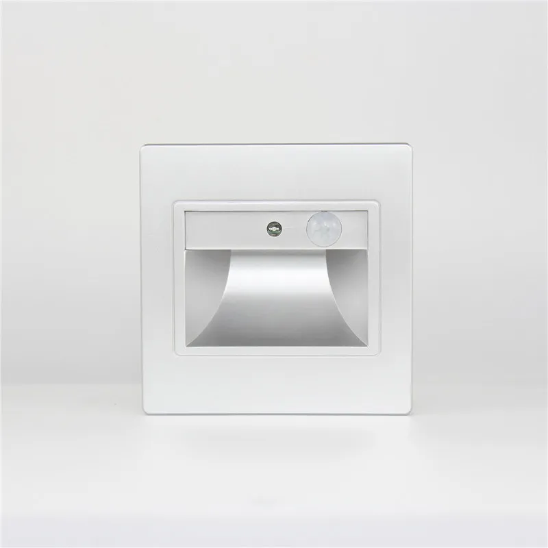Recessed LED wall lights PIR motion Detector Light sensor led stair light infrared human body induction Sconce lamp Dropshipping | Лампы и