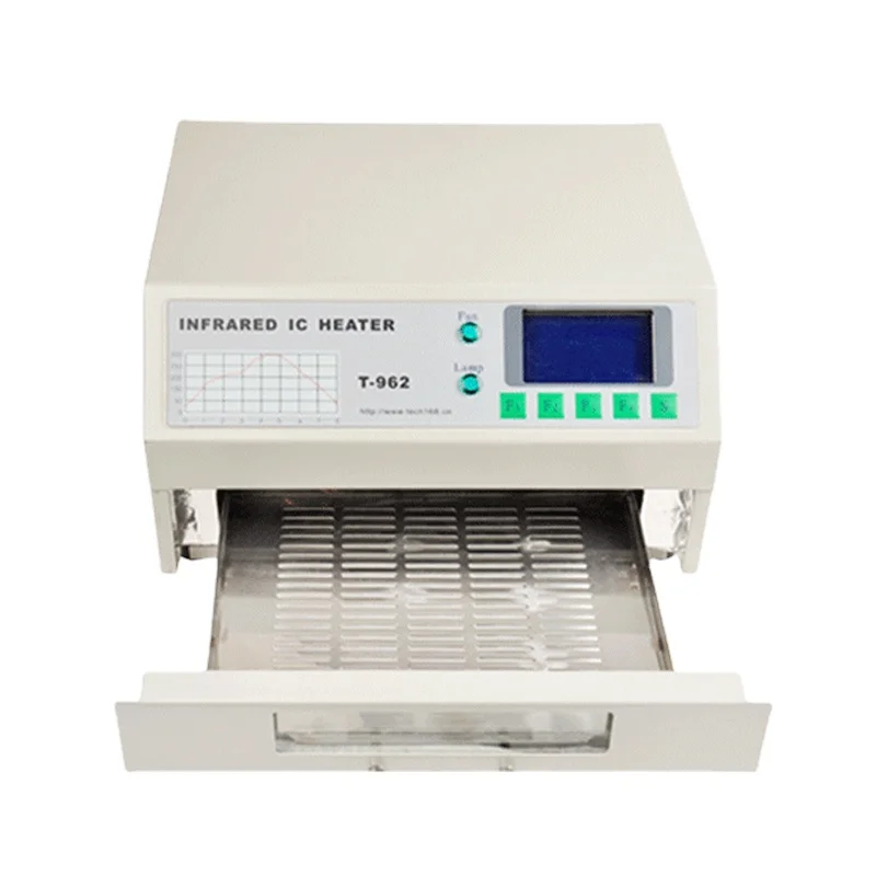 

LY T962 Mini Reflow Oven Furnace Device Infrared IC Heater BGA Rework Station