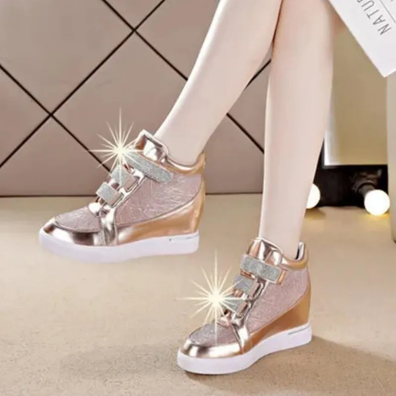 

2020 Classic Sneakers Women Shoes Breathable Sports Casual Shoes Woman Solid Wedges Outdoor Shoes Women Sneaker Zapatos De Mujer