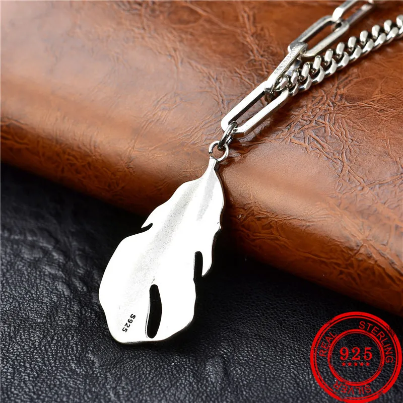 

2020 new 100% 925 sterling silver 925 bracelet retro wing pendant ladies ladies silver bracelet fashion jewelry