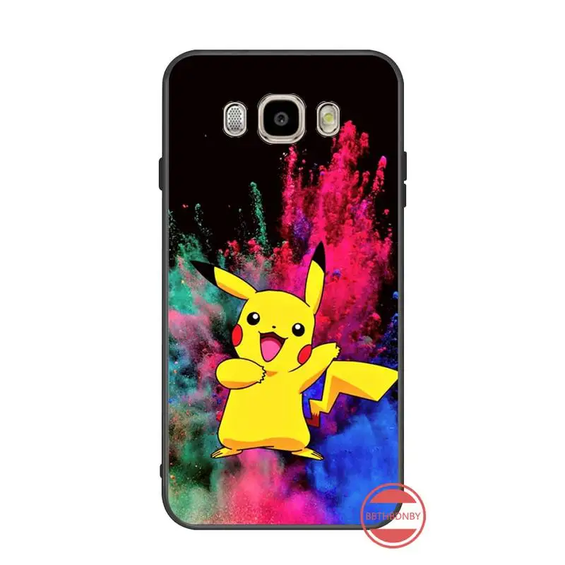 pikachu Japan anime game Newly Arrived Black Cell Phone Case For Galaxy J2 J4 J5 J6 J7 J8 2016 2017 2018 Prime Pro plus Neo duo | Мобильные